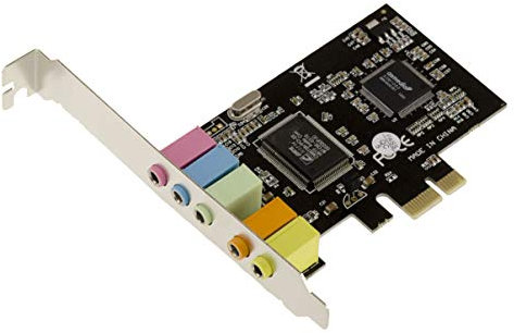 KALEA-INFORMATIQUE PCI EXPRESS 5.1 CHANNEL SOUND card with CMedia CMI8738/PCI-SX and ASM1083 chipset - PCIe x1, HIGH and LOW PROFILE