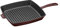 Staub Poêle grill carrée en fonte 25,4 cm Grenadine, fabriquée en France