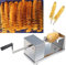 YUNRUX Taglia Patate a Spirale Verdura Patate Twister Verdura in Acciaio Inox con manovella e Piedini in Gomma Antiscivolo per Frutta Patate, Tornado Chips, cetrioli o Carote