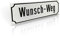 Betriebsausstattung24 Nostalgisches Straßenschild mit Wunschtext - Wegschild, Hausnummer - geprägtes Aluminiumschild mit Antiqua-Rand - 40,0 x 13,0 cm, Weiß mit schwarzer Schrift