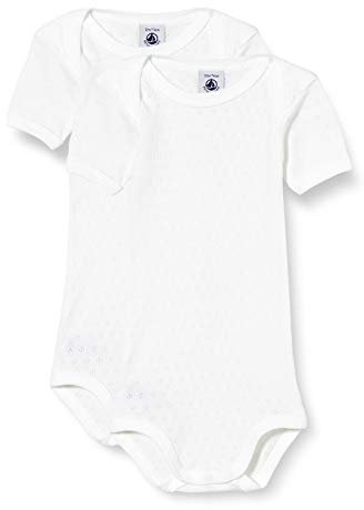 Petit Bateau Unisex Baby 5421700 Kleinkind-Unterwäscheset, Weiß weiß, 24 Monate