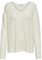 ONLY Damen ONLCAMILLA V-Neck L/S Pullover KNT 15204588, Birch/Melange, S