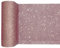 SANTEX 7036-20-20, Ruban de Table Paillettes 18cm x 5m, Rose Gold