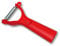 Tupperware 5 in 1 Fruit Vegetable Herb Citrus Peeler Red