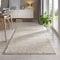 Taracarpet Gewalkter Handwebteppich Helsinki aus hochwertiger Schurwolle hergestellt in der EU fürs Wohnzimmer, Esszimmer, Schlafzimmer und die Küche geeignet 090x160 cm beige