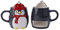 CGB Giftware | Penguin Snack Mug with Gift Box| Hot Chocolate Tea Coffee Biscuit Cookie| Christmas Eve Day | Novelty Family Friends | Joy to The World GB05767