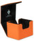 Card Guardian - Premium Sammelkarten Box für 100 Karten - ohne PVC Karten Halter für Spielkarten (Orange)