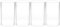 Ciieeo 4pièces Lot de Couvercles De Bougie Verre Transparent Cylindrique Protection Anti-dépôt Et Anti-Vent pour Bougies Et Décoration DIY