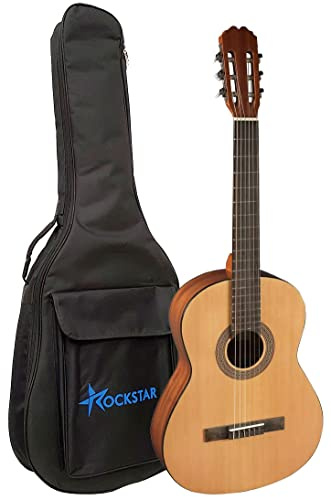JM Forest - Guitarra Clásica Española Admira Alba 3/4 Tamaño Cadete con Funda Acolchada de 8mm - Rockmusic