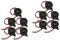 Housoutil 10 STK Aktiver Summer Elektronischer Summer 2-adrige Leitungen Elektrisch Summer Für Schaltung Elektronischer Piepton Piezo-Alarm Piezo-Summer Atomon Alarmton Wecker Abs