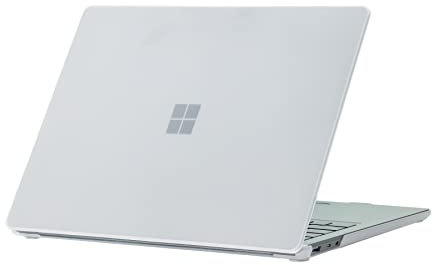 Se7enline Compatible with Microsoft Surface Laptop 4 Case 2022 2021 2019 13.5 inch for Surface Laptop 5/4/3 Model 1868/1951 with Metal Keyboard Hard Shell Case,Matte Transparent