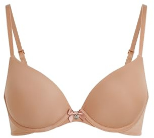 HUNKEMÖLLER Vorgeformter Bügel-BH Plunge - Mocha Mousse - 75C