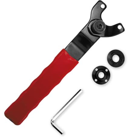 Llave ajustable de la amoladora de ángulo 10-40mm,llave de boca Llave ajustable con llave Allen y 2 bridas