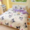 Roffatide Cartoon Kuromi Fleece Decke Fuzzy Weiche Decke Mikrofaser Gemütliche Wurf Decke für Couch Bett Sofa (ohne Kissenbezug) 200 * 230cm