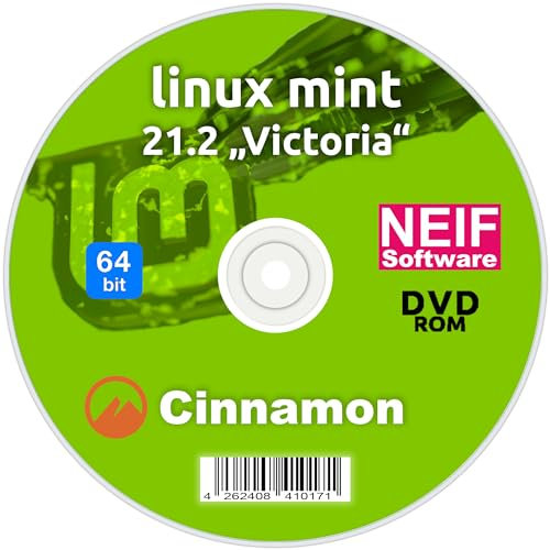 Linux Mint 21.2 Victoria Cinnamon auf DVD