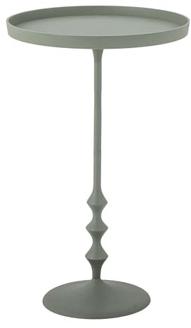 Bloomingville [DL] Anjou Beistelltisch, Grün, Aluminium; D37xH57 cm