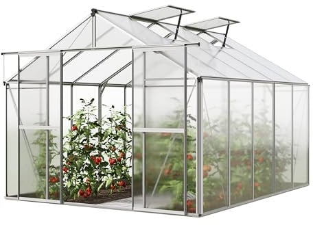 GFP Serra Orchidee 5 costruzione in alluminio 256 x 317 cm lastre di policarbonato