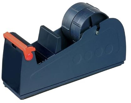ENE-BOX Pro-Series BD50 Metal Bench Tape Dispenser – Secure, Non-Slip Base with Quick-Access Blade Safeguard, Ideal for High-Volume Packaging Workstations