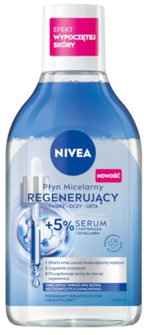 NIVEA Regenerierendes Mizellar Flüssigkeit mit 5% Serum 400ml