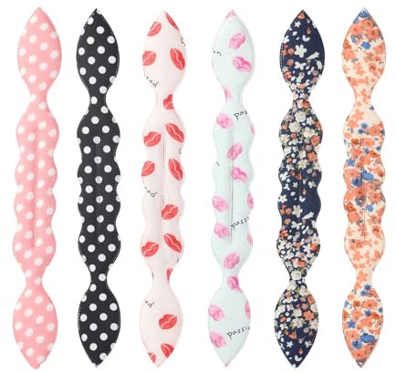 RTRTGS 6 Stück Haarknotenmacher Hair Bun Maker Haarknoten Maker Flexible Donut Brötchen Twist Haarstyling Französisch Deft Dutt Haarband Frisierhilfe Wiederverwendbare Haarschmuck für Mädchen Frauen