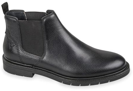 Valleverde Stivaletti Uomo 17820 in Pelle Nero EU 44