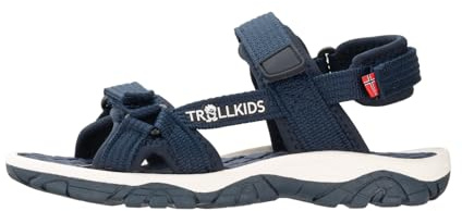 Trollkids Kids Oslofjord Sandal 40, dark navy