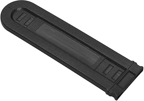 8-12Inch Chainsaw Bar Cover Universal Guide Plate Scabbard Guard Protective Case Durable Plastic Garden Supplies Chain Saw Accessories（Black）