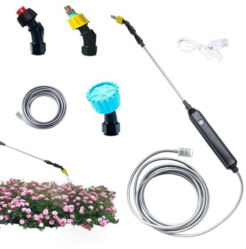 Pulvérisateur Électrique à Pompe,d'Arrosage Extérieur | Kit De Pulvérisateur Électrique Portable Ergonomique pour Agriculture, Horticulture Et Extérieur