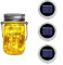 Dracarys 3 Pack Solar Mason Jar Light Deckel 3m 30 LED Lampen Silber Wire Fairy Deckel Licht für Glas Mason Jar Hängen Laterne Licht Garten Terrasse Hinterhof Hochzeit Party Decor Beleuchtung
