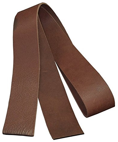 Team Beust 120-150 cm x 8 cm Latigo Lederriemen 3,6-4,2 mm Riemen Gürtelriemen cognac braun - 120 cm