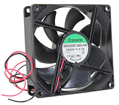 EE92252B1-A99 Fan DC axial 24VDC 92x92x25mm 87.55m3/h 34dBA ball SUNON