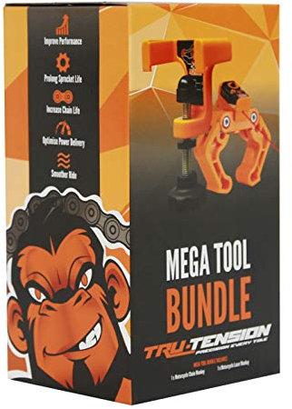 Tru Tension | Motorcycle Mega Tool Bundle | Chain Monkey & Laser Monkey | Motorcycle Tools & Accessories | Wheel Alignment Kit