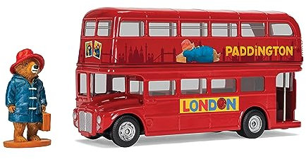 Corgi CC82331 Paddington London Bus-Druckgussmodell, Rot