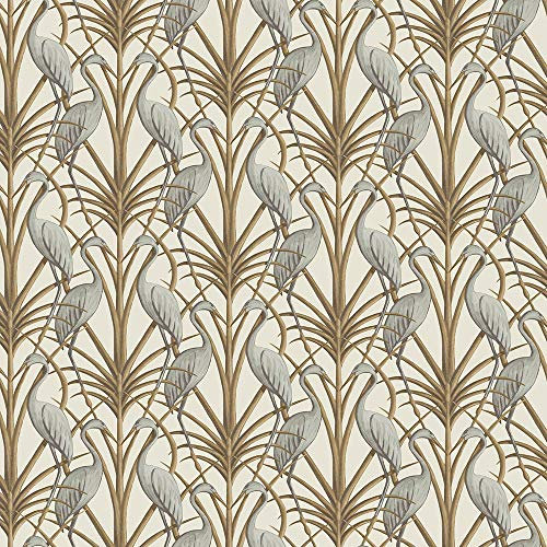 The Chateau by Angel Strawbridge Nouveau Heron Wallpaper - 1 x 10 Meter Roll - Cream