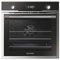 Hoover H-OVEN 500 - HOZ5870IN - Horno pirolítico, 70 litros, 3 resistencias, Temporizador, 9 funciones, Ventilador de enfriamiento, A, Inox y Negro