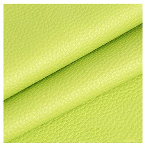bandezid Soft Reza Leather Fabric Bike Seat Replacement Leather Well Stretch Width 138cm X 1m2m 3m 4m 5m6m7m8m8m9m10m-Grass green 1.38×7m