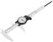 GOTOTOP Calibro Micrometrico in Acciaio Inossidabile, Calibro per Orologio Digitale 0-150 Mm con Display LCD Precisione 0,1 Mm per Misurazioni Esterne, Interne e della profondità(Bianco)