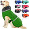 QBLEEV Hundewintermantel, warm, reflektierende Hundejacke, Rollkragen, wasserdicht, für kaltes Wetter, Dickes Fleecefutter Hund-, Haustierbekleidung, Weste, Schneeanzug für alle Hundegrößen, Größe S