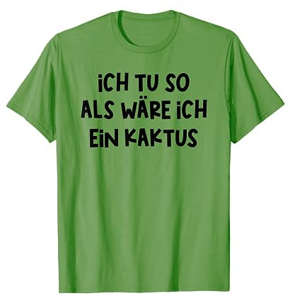 Kaktus Kostüm, Karneval & Fasching, Verkleidung als Kaktus T-Shirt