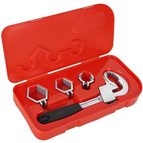 Multifunktionales 4 in 1 Multifunktions Chair Wasserschlauch Zulassung Doppelende Einstellbare mit 3 Kartensteckplätzen Universal Spüle Sanitärwerkzeuge für Kochen