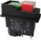 Rfeeuubft Interruttore elettromagnetico per attrezzi da giardino KJD17 220 V 4 pin terminali