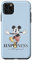 iPhone 11 Pro Max Disney 100 Anniversary Mickey Mouse D100 Quote Happiness Case