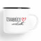 huuraa Emaille Tasse Osnabrück verliebt Geschenk Kaffeebecher Vintage 300ml Osnabrück Geschenkidee