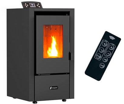 Sannover Thermique Anita Luft-Pelletofen 6 kW schwarz Sannover, ANITA6Noir