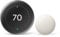 Google Nest Learning Thermostat (4th Generation, 2024) with Nest Temperature Sensor - Smart Energy Saving Thermostat with Adaptive Echo - Works with Alexa and Nest Home App
