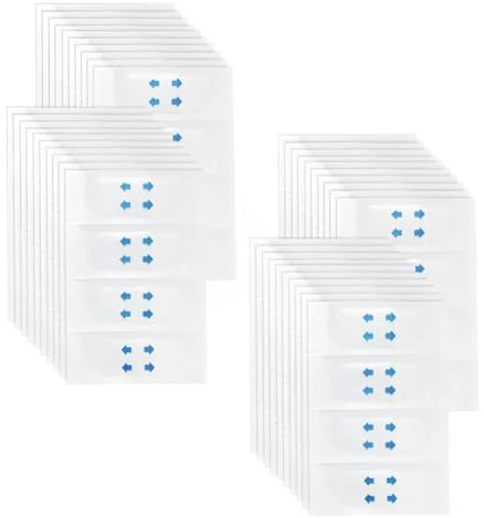 VYIBPDY 120 Piece Refill Tapes Instant Invisible Face Sticker Neck and Eye Lift Band V-Form Facelifting Klebeband Unsichtbare Dünne Gesichtsaufkleber Make-up Facelifting Werkzeuge Für Gesicht