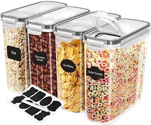 KICHLY Cereal Containers Storage (Pack of 16)