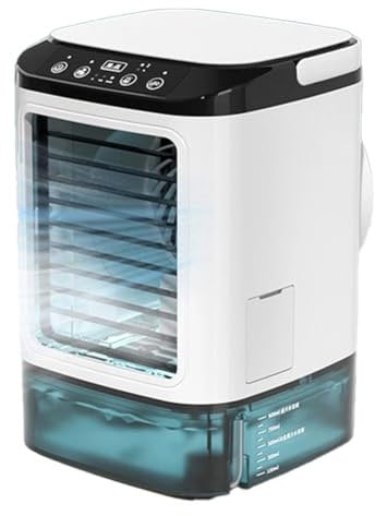 yasoe Portable Air Conditioner Portable Fan Dual Ultrasonic Atomization Speed Mute Air Cooler