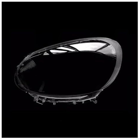 Scheinwerferglas Für Nissan Micra März K13 Pre-facelft 2010-2015 Front Scheinwerfer Abdeckung Scheinwerfer Shell Transparent Lampenschirm Objektiv Scheinwerfer Streuscheibe(Left)
