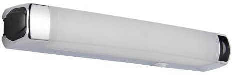 TEW Saxby Jude CCT 8W IP44 Shaver Light for Bathroom, Wall-Mounted Vanity Mirror Light